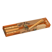 Zig Zag Unbleached King Size Cones 3pk