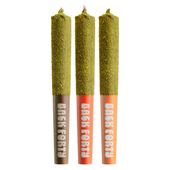 Back Forty KIEF COATED TASTER PACK Hybrid Pre-rolls 3x0.5g
