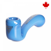 Red Eye Glass - 5" Periwinkle Sherlock Glass Pipe