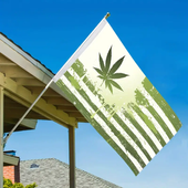 HEMP LEAF BANNER