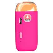 Poppin' Peach Distillate & Live Rosin Disposable