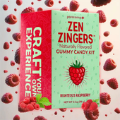 Paracanna - Righteous Raspberry Zen Zingers DIY Gummy Kit