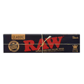 Raw Black King Size Slim Rolling Papers Raw Black King Size Slim Rolling Papers