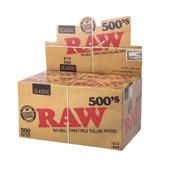 RAW Classic 500s 1 1/4 Rolling Papers