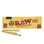 RAW - 20pc 70/30mm Classic Dogwalker Pre-Rolled Cones