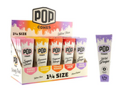 POP - Pre Rolled Cones Ultra Thin 1.25" Assorted Flavours (6 Pack)