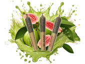 Dab Bods GUAVA DAWG Disti Joints Infused Indica PR3X0.5g - 1.5g