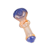 5" Gold Fumed Glass Pipe - Chunky