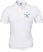 FUSION BUD-Luxe Polo Cotton Tee White (XL)