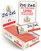 Zig Zag White 1 1/4 Slow Burning Rolling Papers
