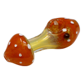 MUSHROOM DESIGN PIPE ASSORTED COLOUR