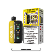 Rocky Vapor Oxbar Maglink - Lemon Series - Grape Lemon 90k Starter Kit