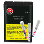 WEED ME MAX - THCA2 Electric Apple Infused PR 3x0.5g WEED ME MAX - THCA2 Electric Apple Infused PR 3x0.5g