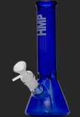 HMP - Glass Waterpipe Bong 8" (Any Colour)