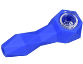Lux - Silicone Diamond Pipe (Any Colour)