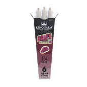 King Palms - Grape Swish 1 1/4 Hemp Cones