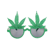 Mr. Johnny Green - Pot Leaf Glasses