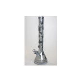18" Light Blue Leaves Beaker