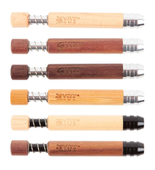 One Hitter RYOT Taster Bat with Spring Ejection - One Hitter RYOT 3" Wooden Taster Bat w/ Digger Tip & Twist Ejection