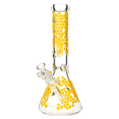 Arsenal - 14" Glow-In-The-Dark Honeycomb Beaker - Yellow