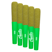 Baby Jeeter Infused Strawberry Sour Diesel Pre-roll
