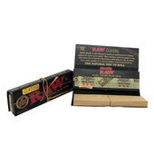RAW Black Connoisseur 1 1/4 Papers & Tips