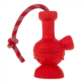 Puff Palz - Red Tug & Toke Bubbler Dog Toy