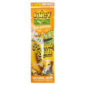Juicy Hemp Wraps - 2pc Pineapple Shake Terp Infused Hemp Wraps
