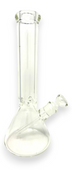 Lux Glass Clear Beaker Bong - 14" Beaker Bong