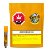 GLACIAL GOLD Anytime 1:1 Fuzzy Mango Vape 1g 