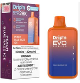 Envi Drip'n EVO 28K Disposables- Peach Blue Razz Ice