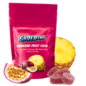SHRED'EMS - HAWAIIAN FRUIT FIESTA 10MG THC+40 MG CBD 4Pk SHRED'EMS - HAWAIIAN FRUIT FIESTA 10MG THC+40 MG CBD 4Pk