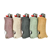 Toker Poker - 1pc BIC Hemp Plastic Lighter Sleeve w/Poker, Tamper & Bottle Opener