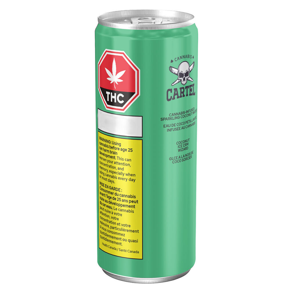 Coconut Ice Crm Wizard Soda + 10mg CBG