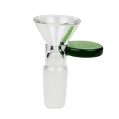 14mm Green Tab Glass Bowl
