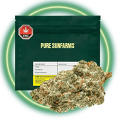 PURE SUN FARMS Kush God (Pineapple God X Pink Kush) 28 g
