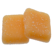 Real Fruit Peach 5:1 CBD:THC Soft Chews (Hybrid)