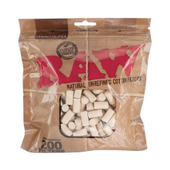 RAW 100% Cotton Filter Tips - 200 pack