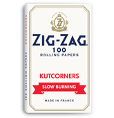 Zig Zag - Slow Burning Kutcorners - White