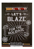 KushKards - 'Let's Blaze for the Holidaze' One-Hitter Card