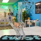 Discobox - Removable-Stem Single Recycler w/ Accents - 14-18mm