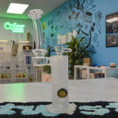 Discobox - Clear Flower Tower w/ Grids - 18mm