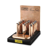 Clipper Full Metal Rose Gold Lighters
