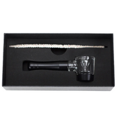 4" Aluminum + Glass Pipe