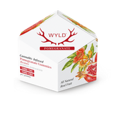WYLD Real Fruit Pomegranate Hybrid 1:1 gummies 10pk WYLD Real Fruit Pomegranate Hybrid 1:1 gummies 10pk