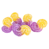 Peach Passionfruit 1:1:1 CBN CBD THC Gummies