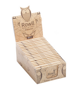 Rowll Unbleached King Size Extra Slim Rolling Papers - Rowll Unbleached King Size Extra Slim Rolling Papers