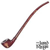 Shire Pipes x LoTR - 13" Churchwarden Rivendell Wood Hand Pipe