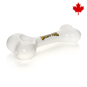 GEAR Premium X Creature - 5" White Bone Glass Pipe