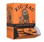 Zig Zag Orange - 1 1/4 Inch